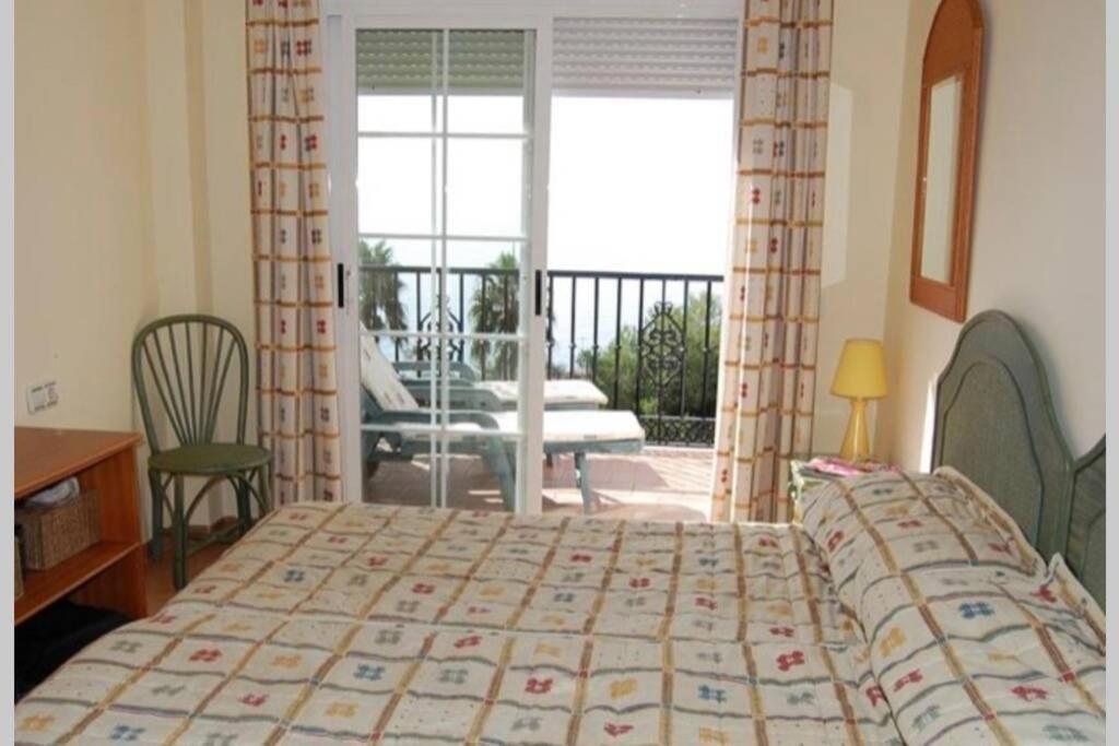 Apartamento Con Vistas Al Mar Nerja Bagian luar foto